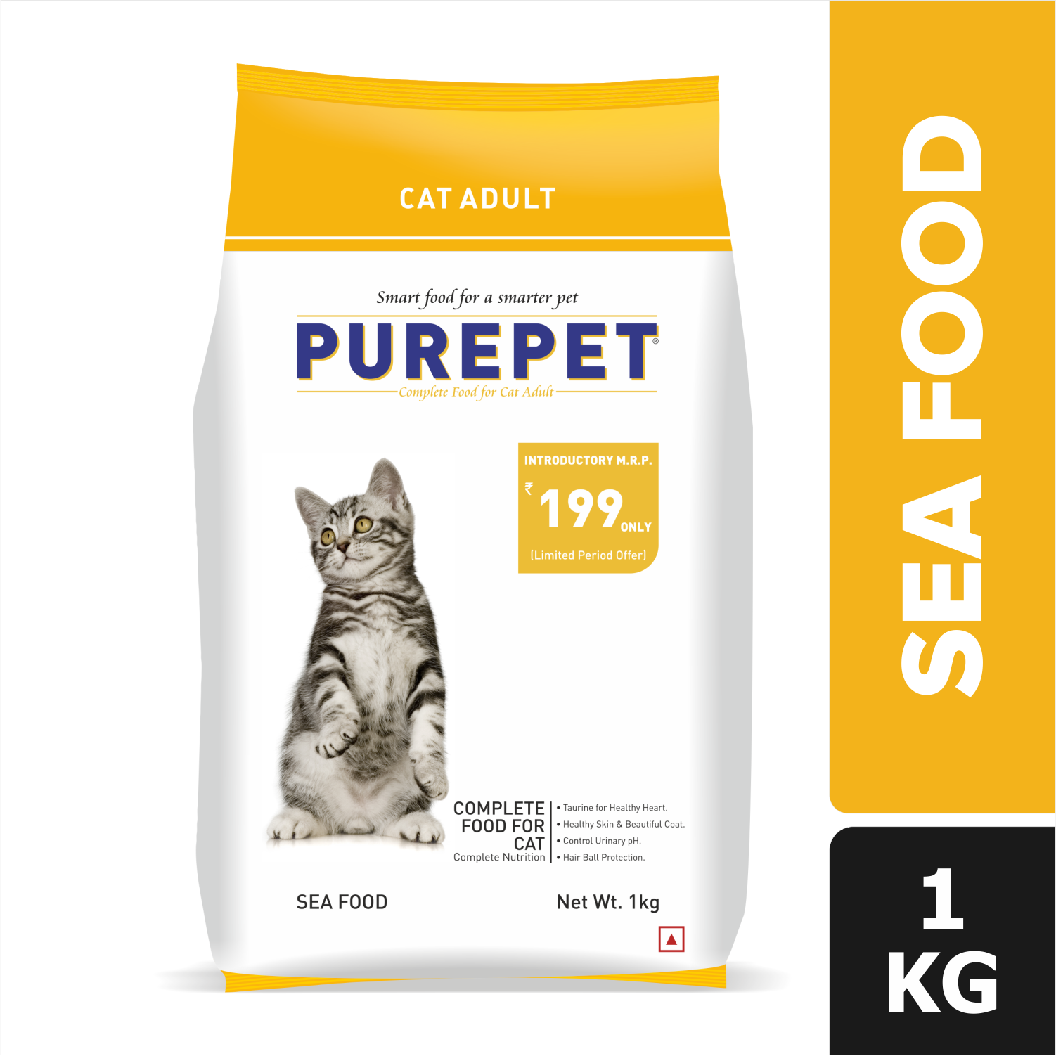 Purepet Seafood Adult Cat Dry Food image 9