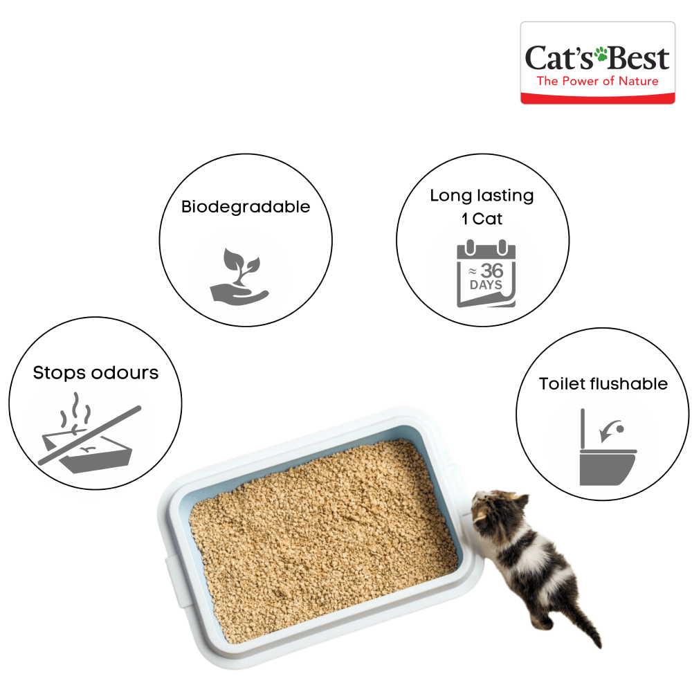 Cat's Best Unscented Original Cat Litter image 5