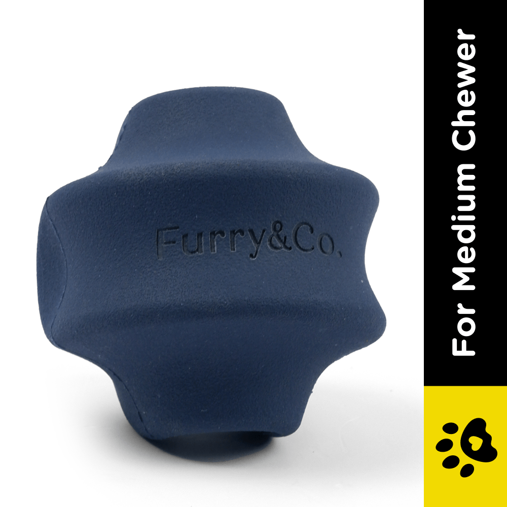 Furry & Co Roller Toy for Dogs (Indigo Blue) image 2