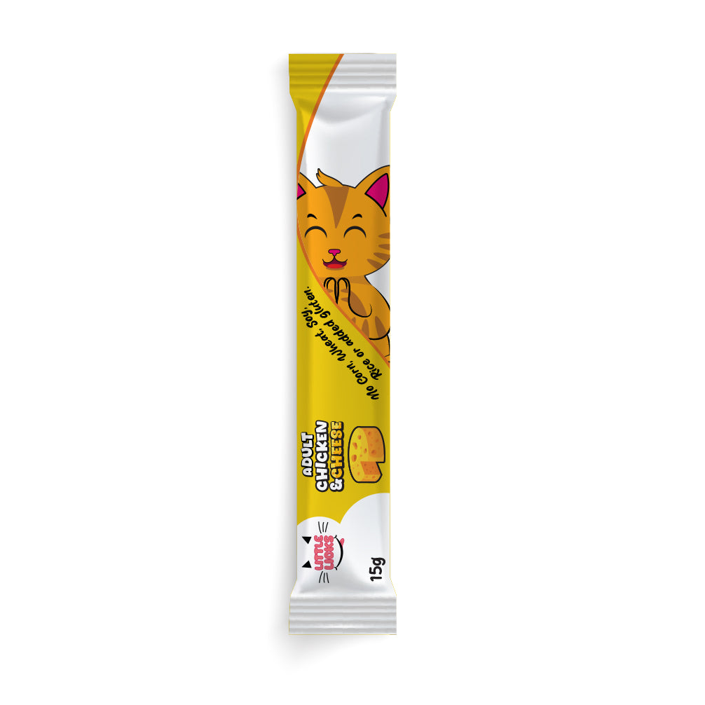 Smudges Little Licks Chicken and Cheese Creamy Bisque Adult Cat Treats image 6