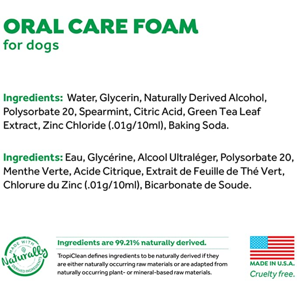 Tropiclean Fresh Breath Oral Care Foam For Dogs image 9
