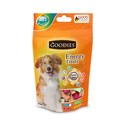 Goodies Energy Treats Mixed Flavour Bone Shaped Dog Treats image 5