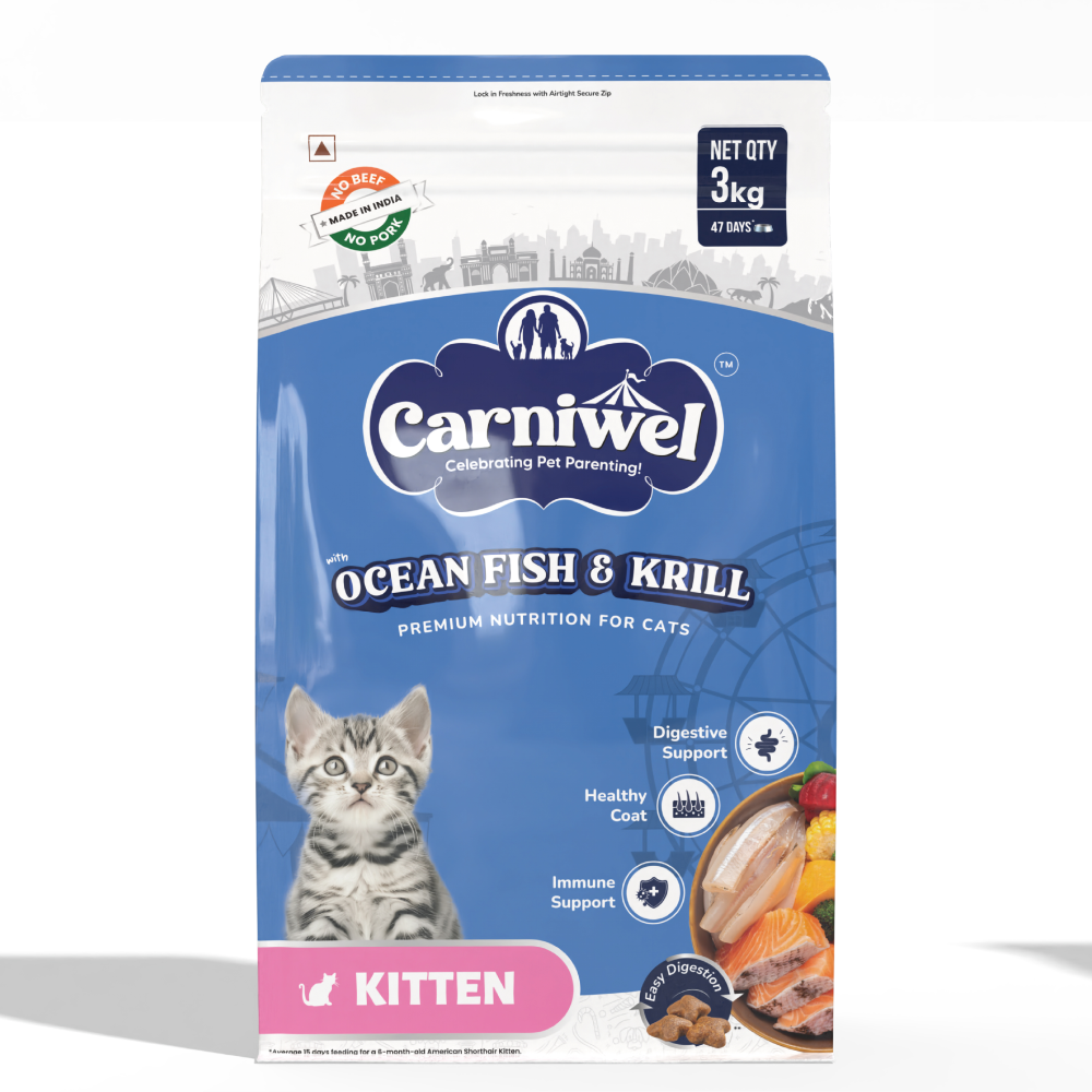 Carniwel Ocean Fish and Krill For Kitten Cat Dry Food (Limited Stocks)
