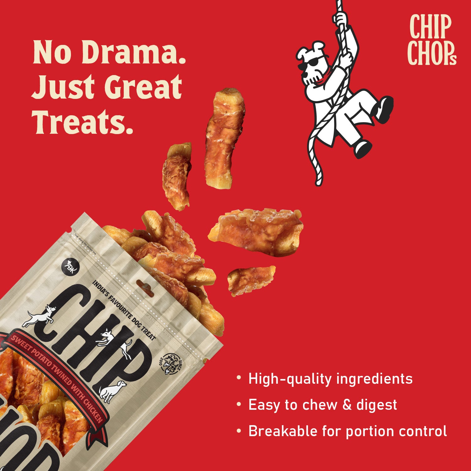 Chip Chops Sweet Potato Chicken Dog Treats image 5