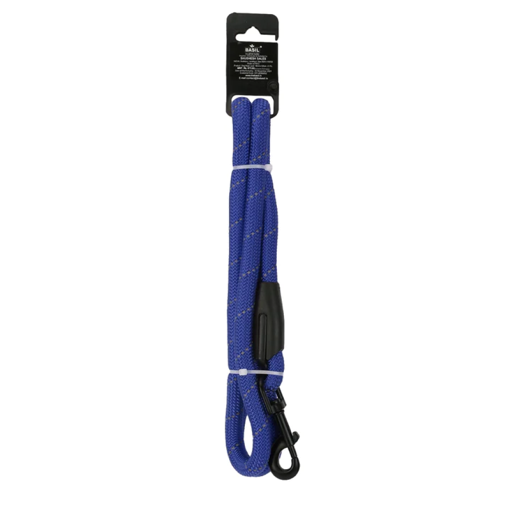 Basil Rope Leash for Dogs and Cats (Blue) image 4