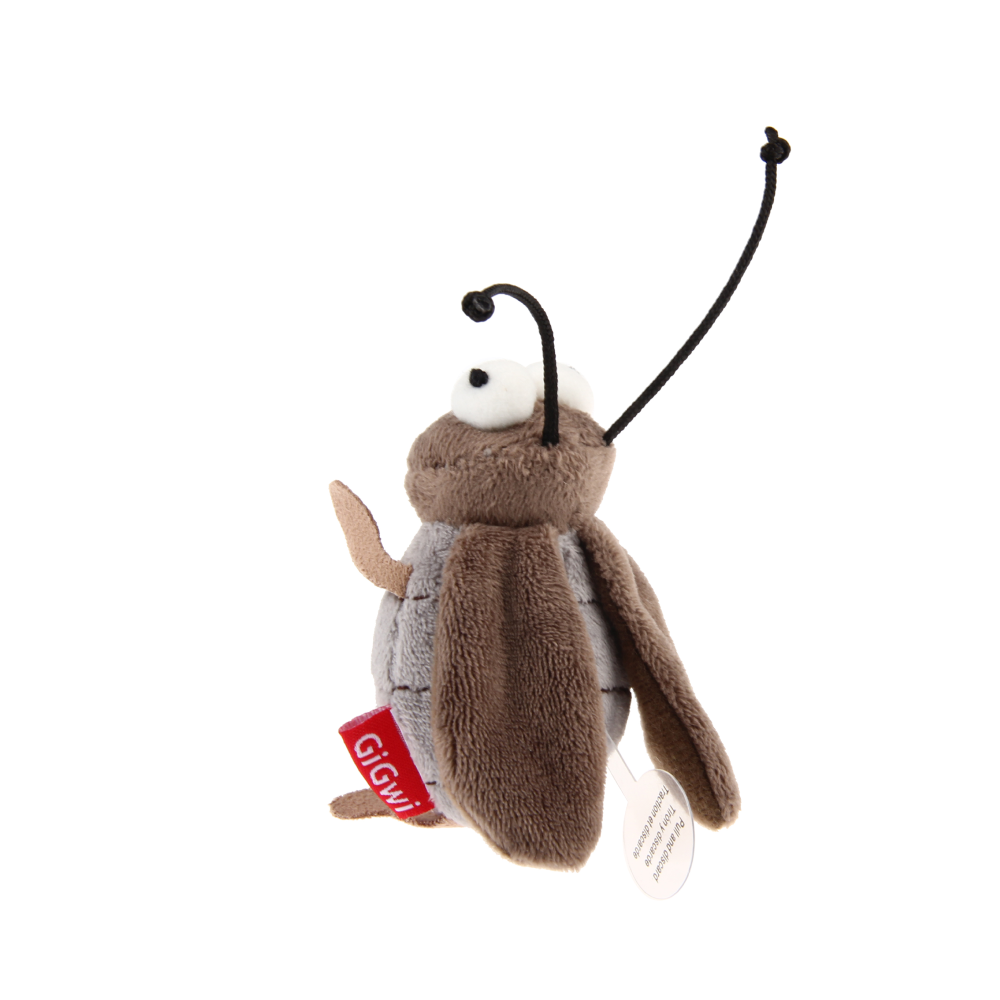 GiGwi Melody Chaser with Motion Activated Sound Chip Cricket for Cats (Grey) image 7