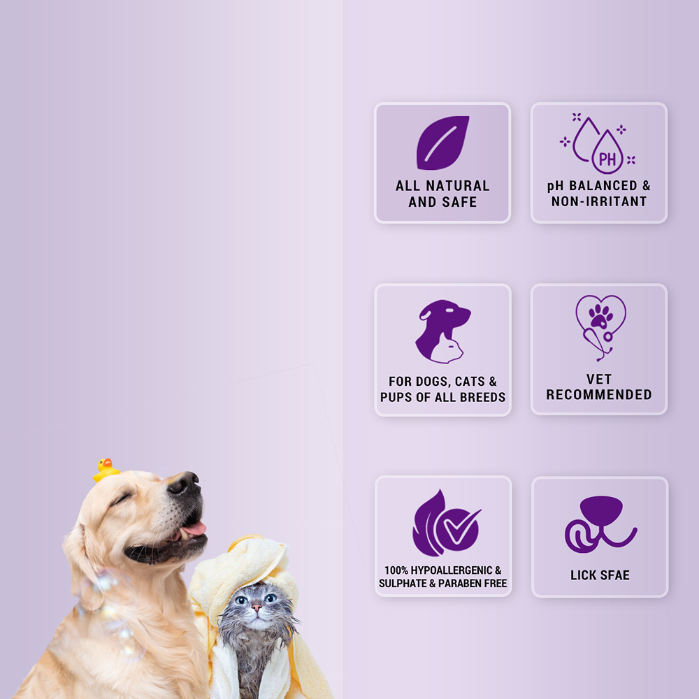 Natural Remedies Fresh Me Up Waterless Dry Shampoo for Dogs and Cats image 3