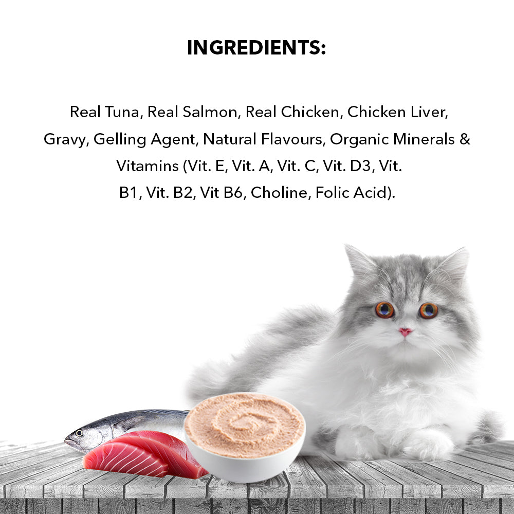 Active Real Tuna Fish in Gravy Adult Cat Wet Food ( Buy 1 Get 1 ) image 4