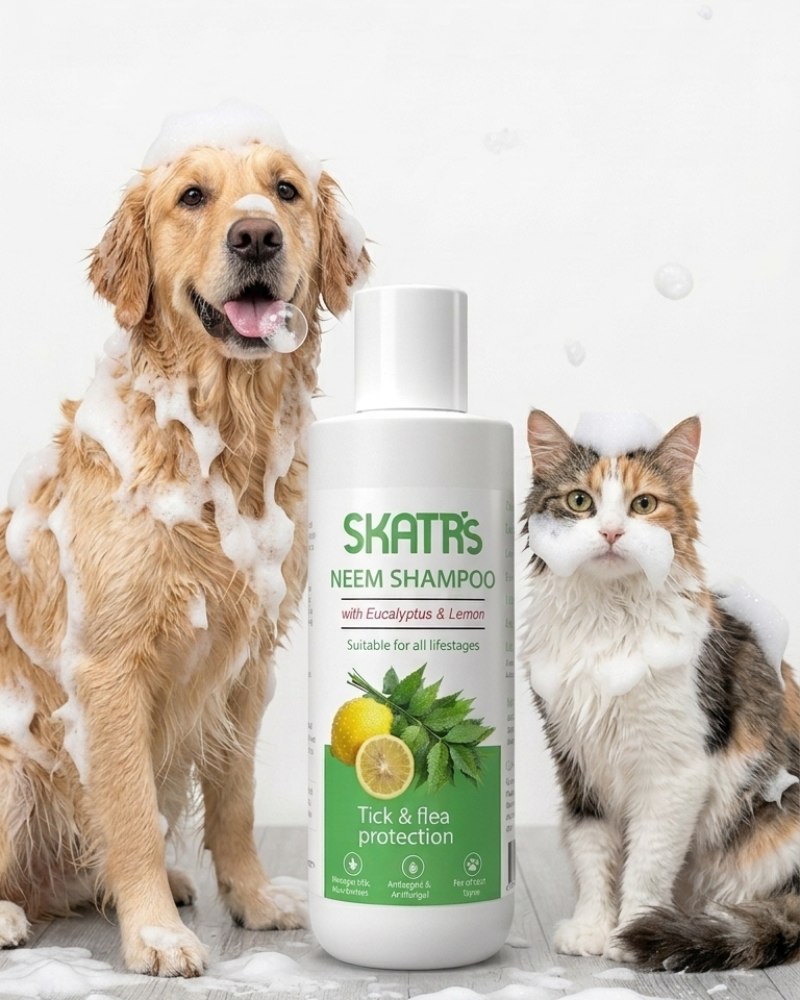 Skatrs Neem Shampoo for Cats & Dogs image 2
