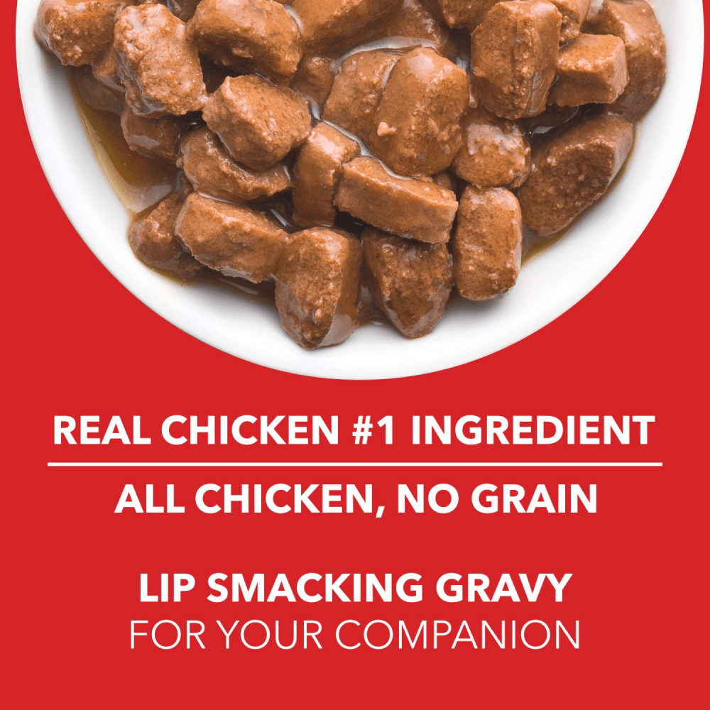 Drools Real Chicken & Chicken Liver Chunks in Gravy Adult Dog Wet Food image 6