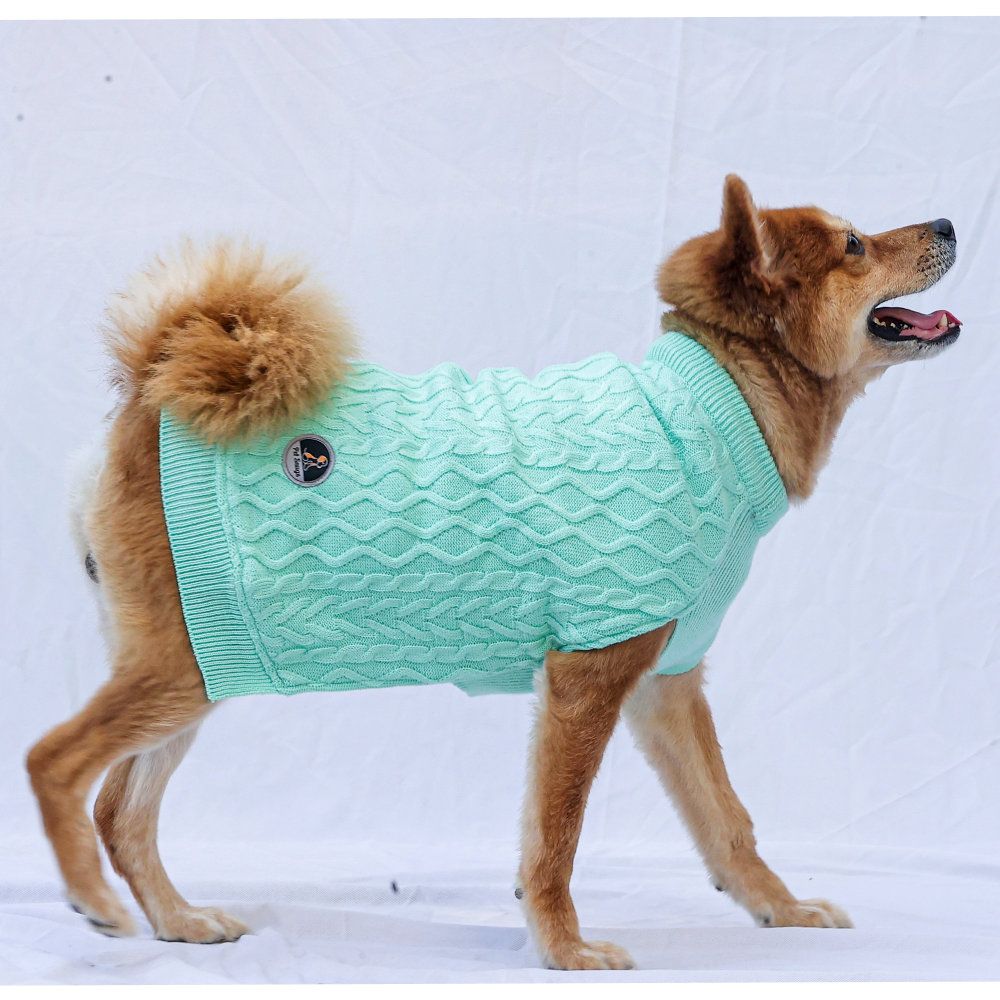 Petsnugs English Cable Knit Sweater for Dogs and Cats image 6