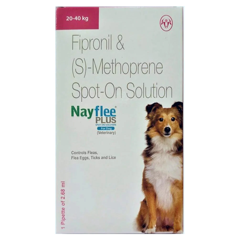 Intas Nayflee Plus Tick & Flea Spot On Dogs image 3