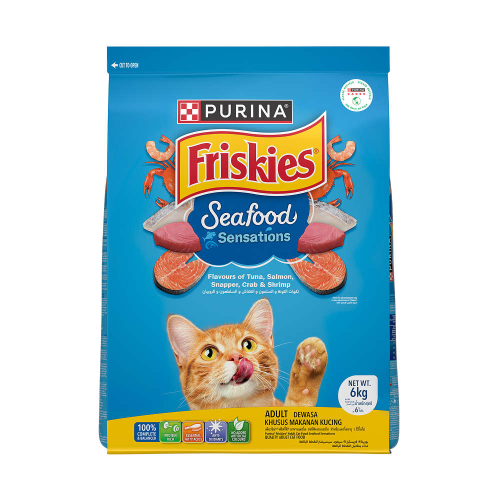 Purina Friskies Seafood Cat Dry Food