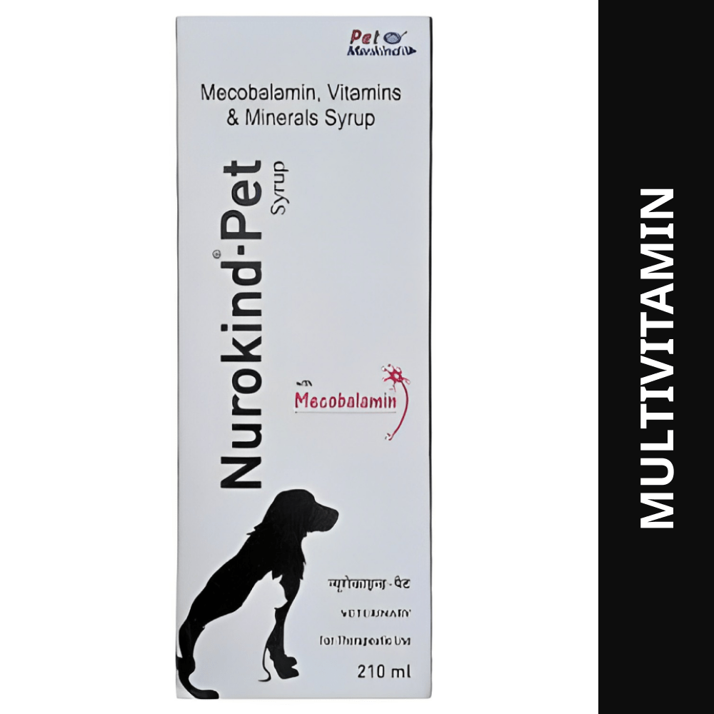 Mankind Nurokind Pet Syrup Multi Vitamin Supplement for Dogs and Cats (210ml) image 3
