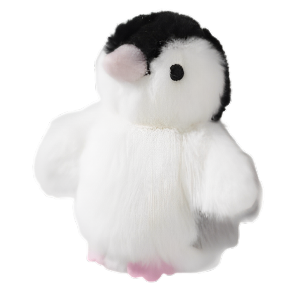 Barkbutler x Fofos Swinging Penguin Interactive Toy for Cats (White/Black)