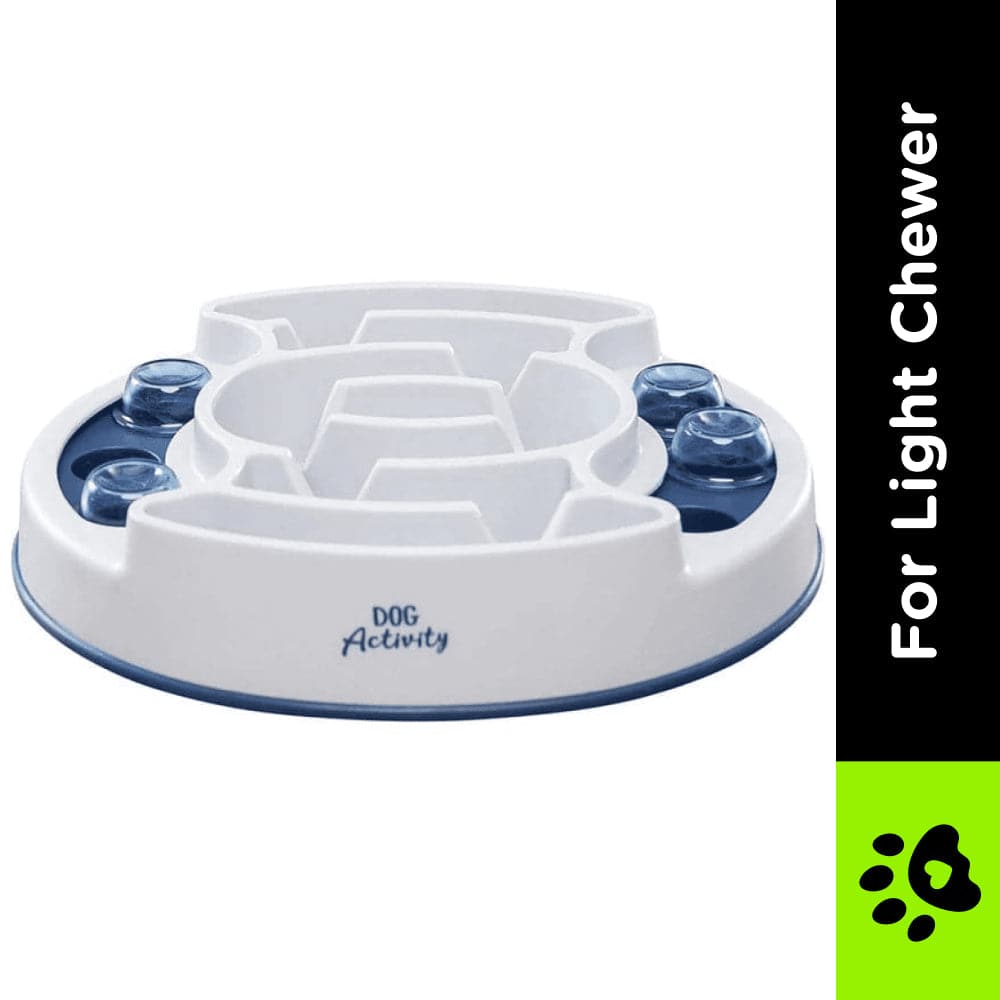 Trixie Activity Slide and Feed Puzzle Toy for Dogs (White) image 2