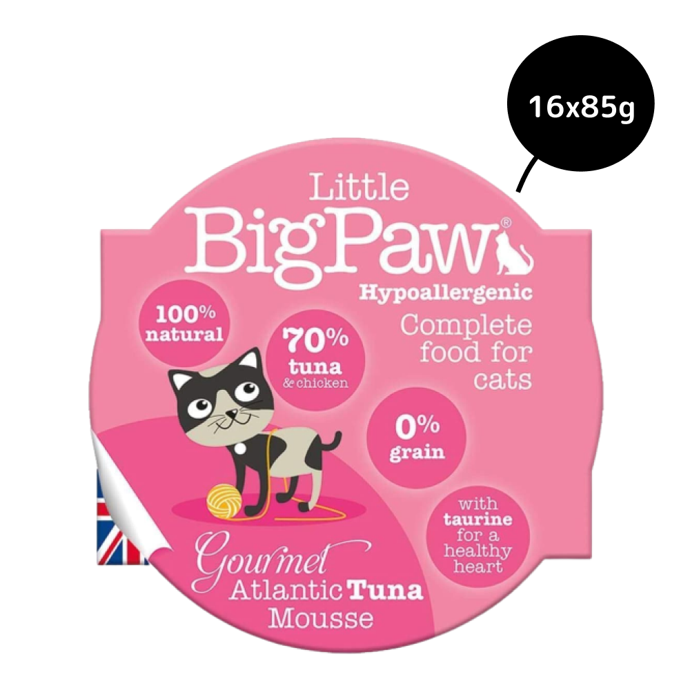 Little Big Paw Atlantic Tuna Mousse Cat Wet Food image 5