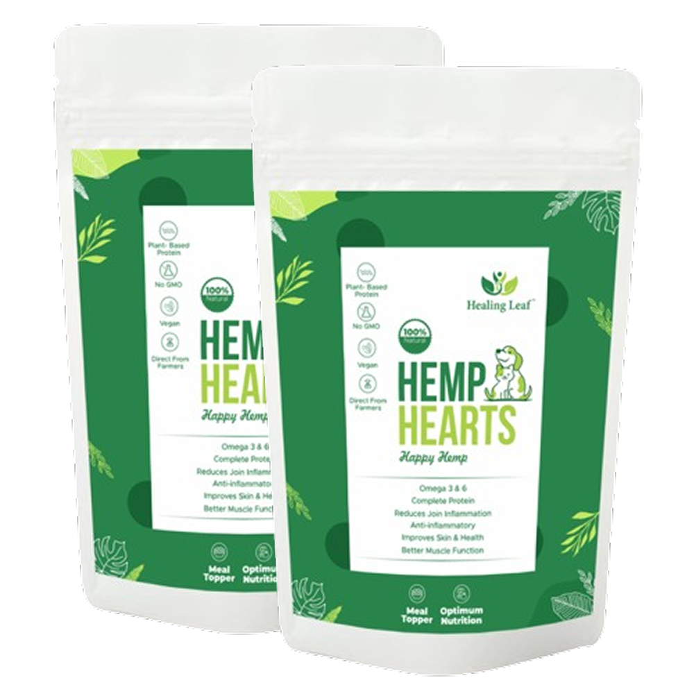 Healing Leaf Hemp Hearts for Dogs and Cats image 8