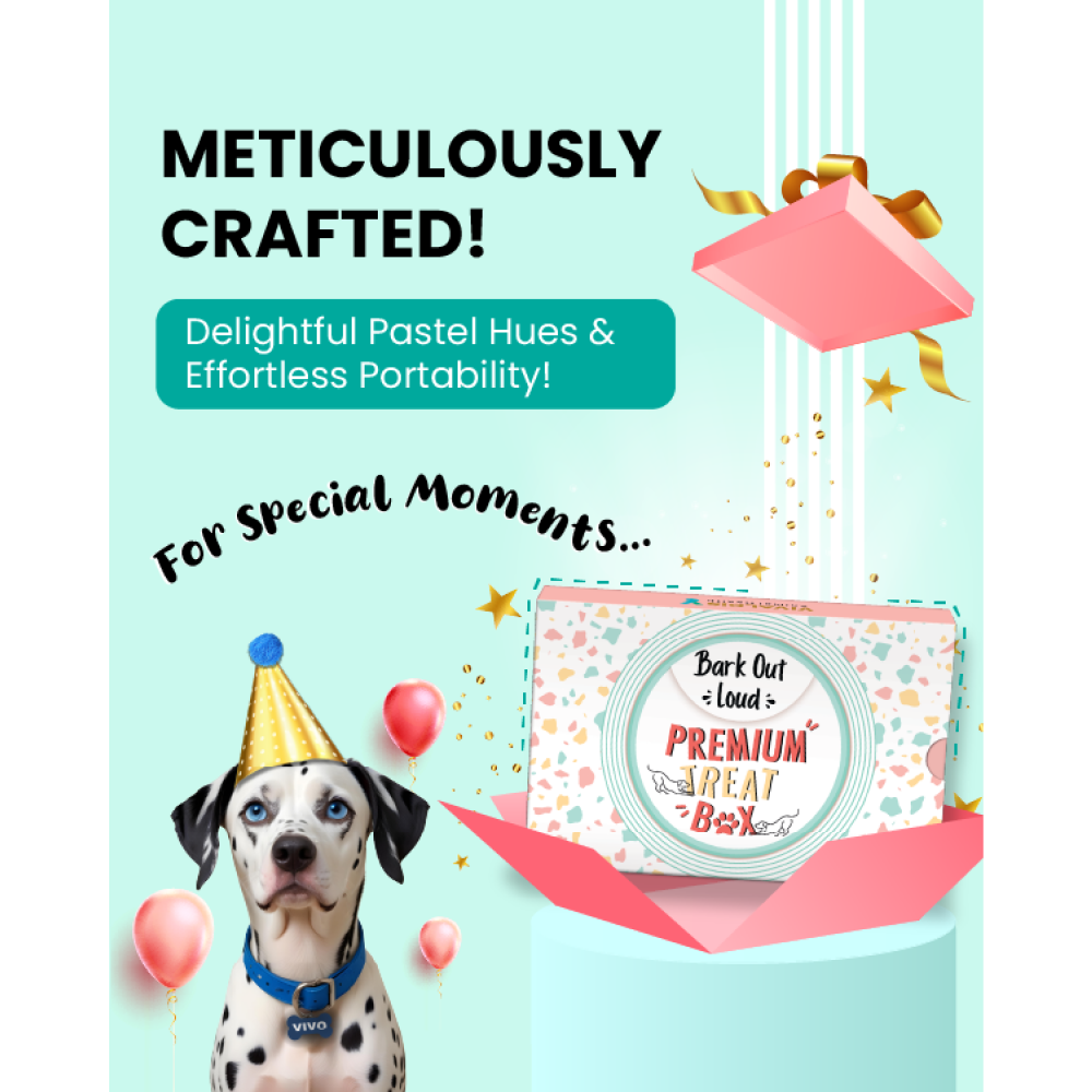 Bark Out Loud Premium Treat Box Chicken and Fish Dog Treat image 3