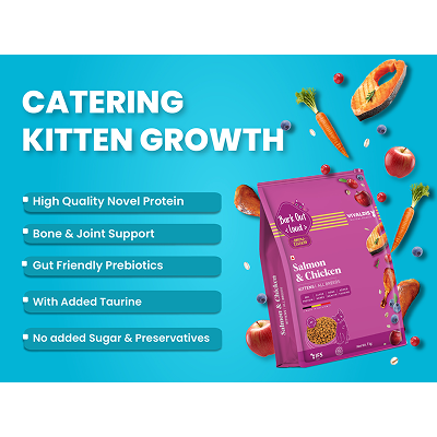 Bark Out Loud Salmon and Chicken Kitten Dry Food image 3
