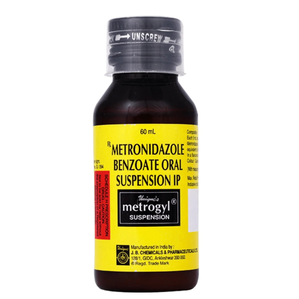 JB Metrogyl Suspension (Metronidazole)