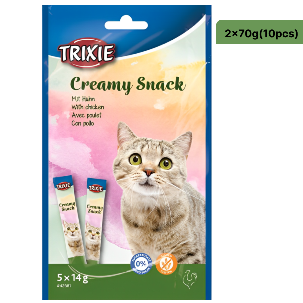 Trixie Snack with Chicken Creamy Cat Treat image 7