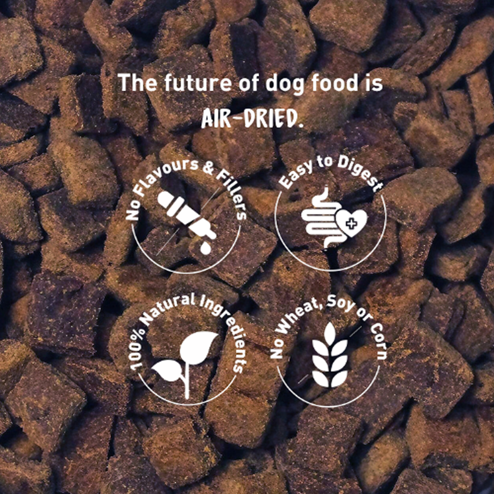 Homiee & Ginger Grain Free Air Dried Puppy & Adult Dog Dry Food image 5