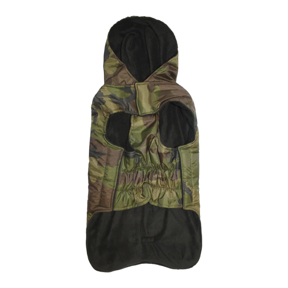 Pawpourri Ribstop Camo Printed Jacket for Dogs and Cats (Green) image 2