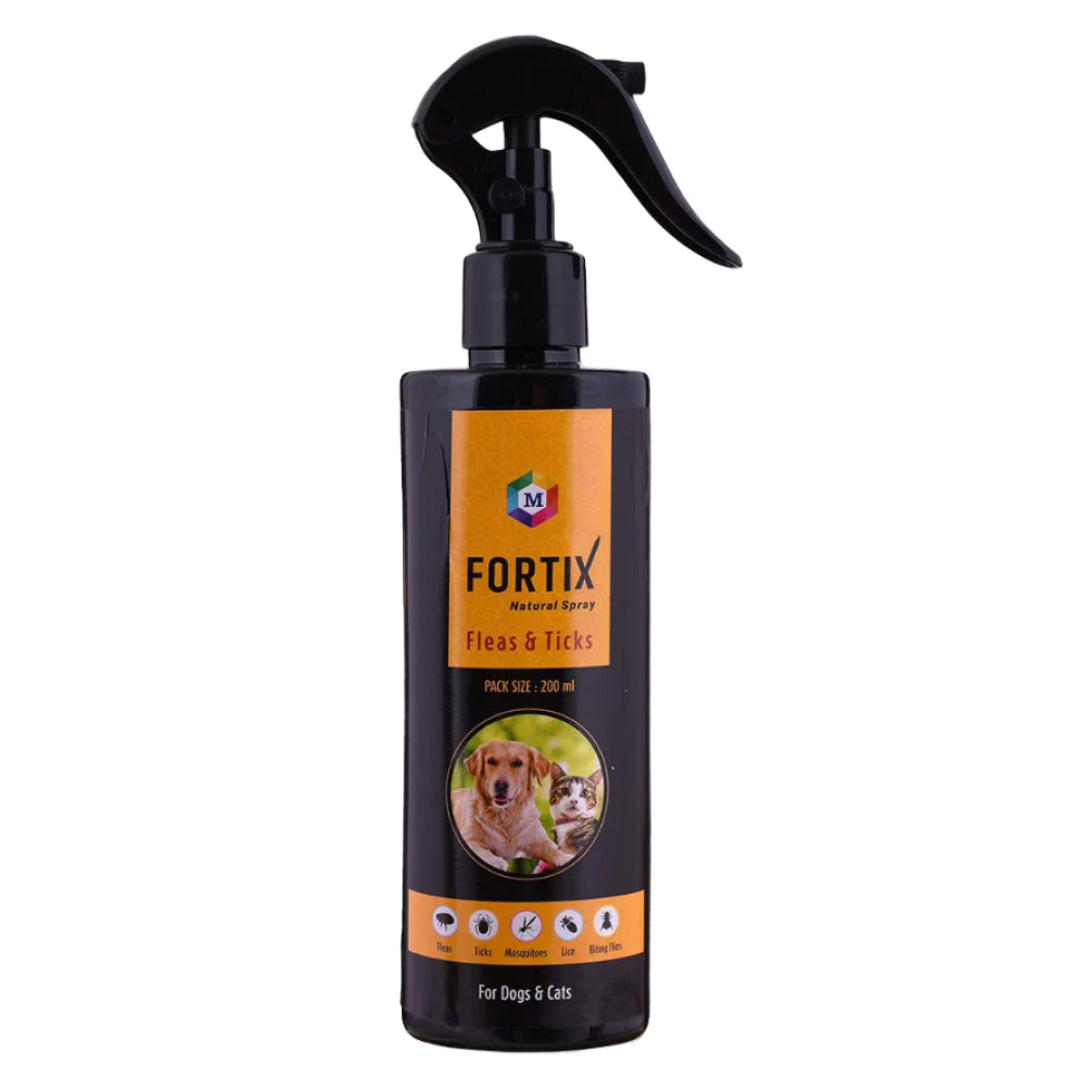 Medfly Healthcare Fortix Tick & Flea Spray for Dogs and Cats image 2