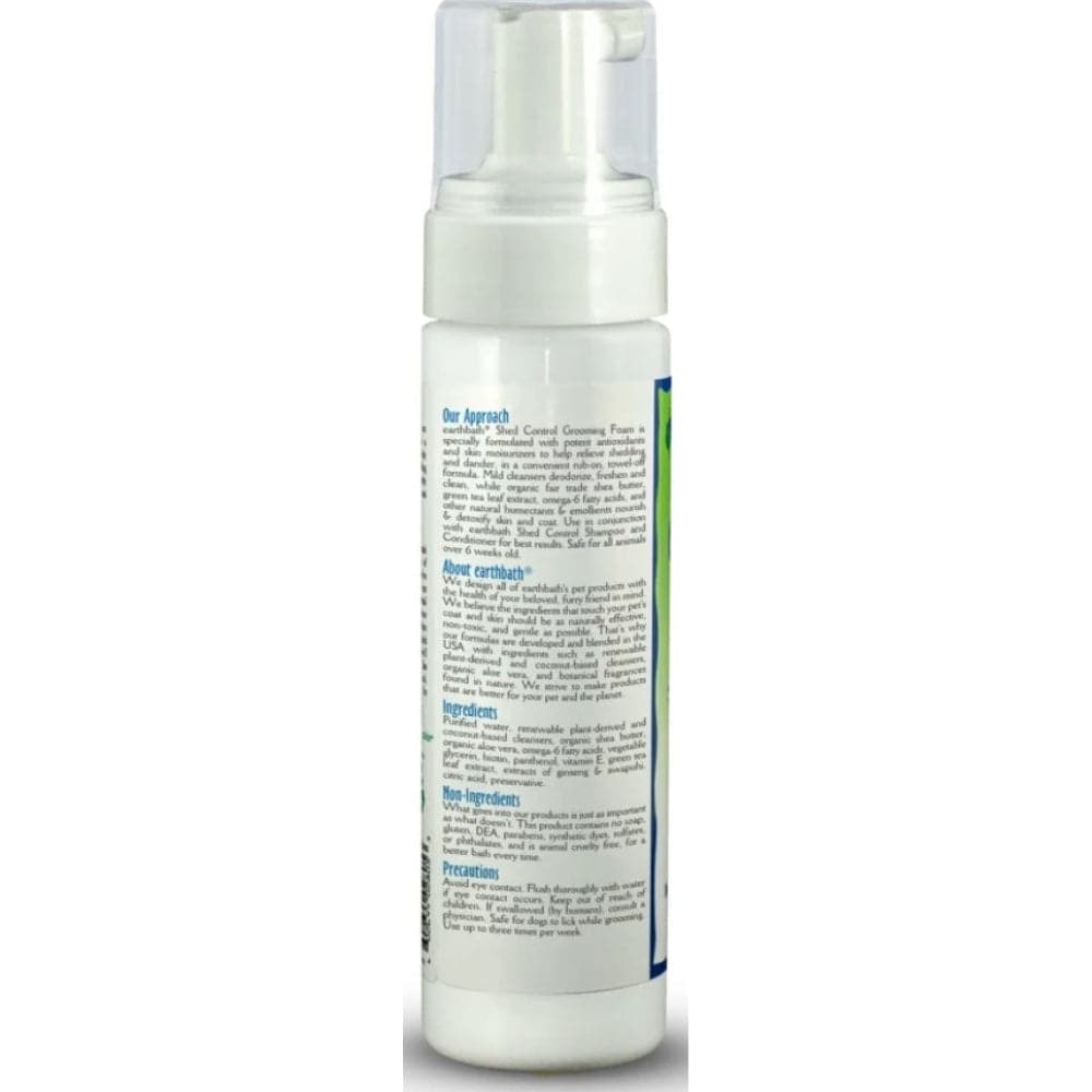 EarthBath Green Tea & Awapuhi Shed Control Foam for Dogs image 3