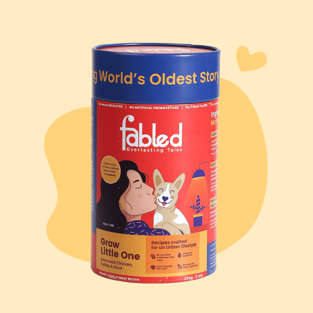 Fabled Grow Little One Fresh Chicken Turkey & Duck Small Medium Dog Dry Food image 3