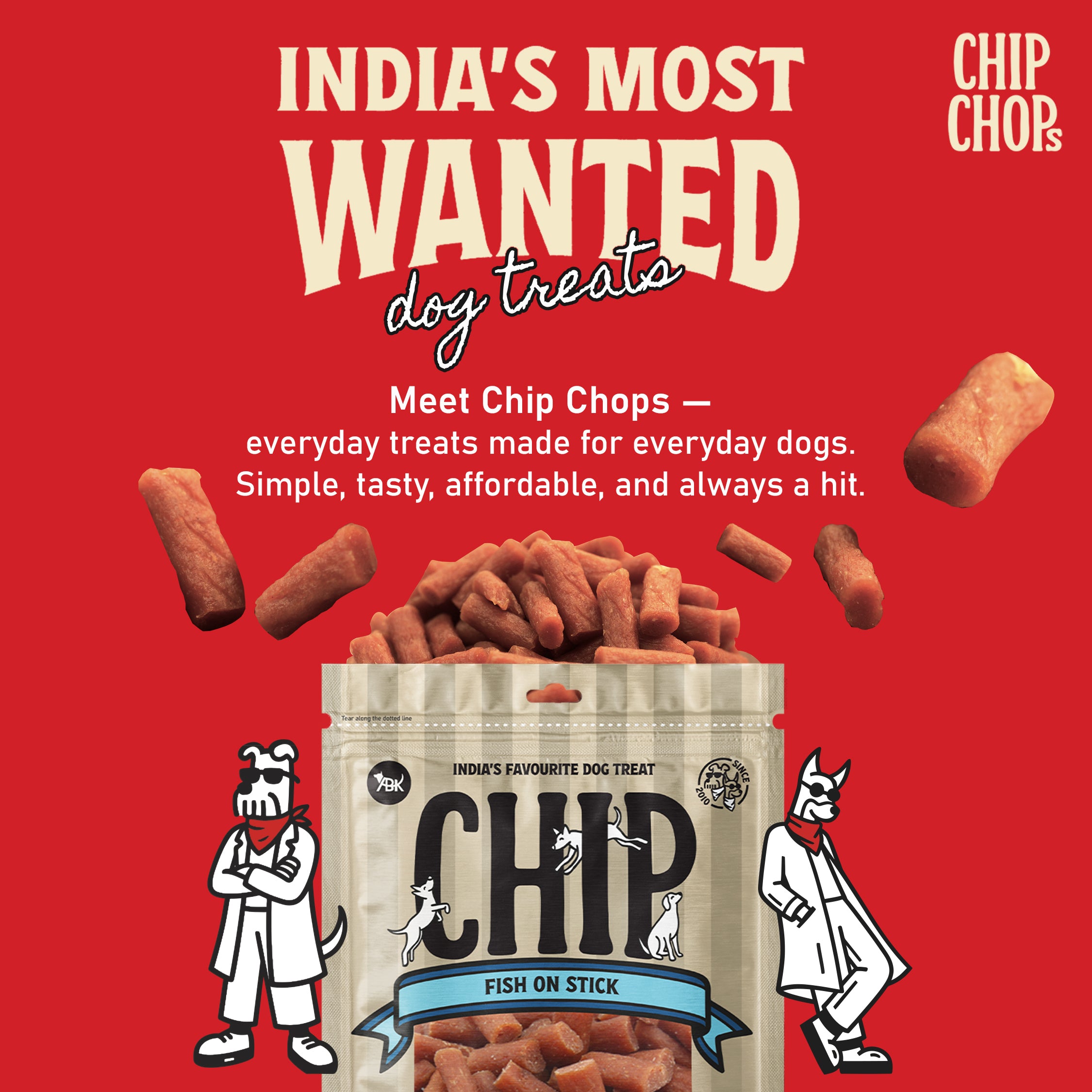 Chip Chops Fish on Stick Dog Treats image 6