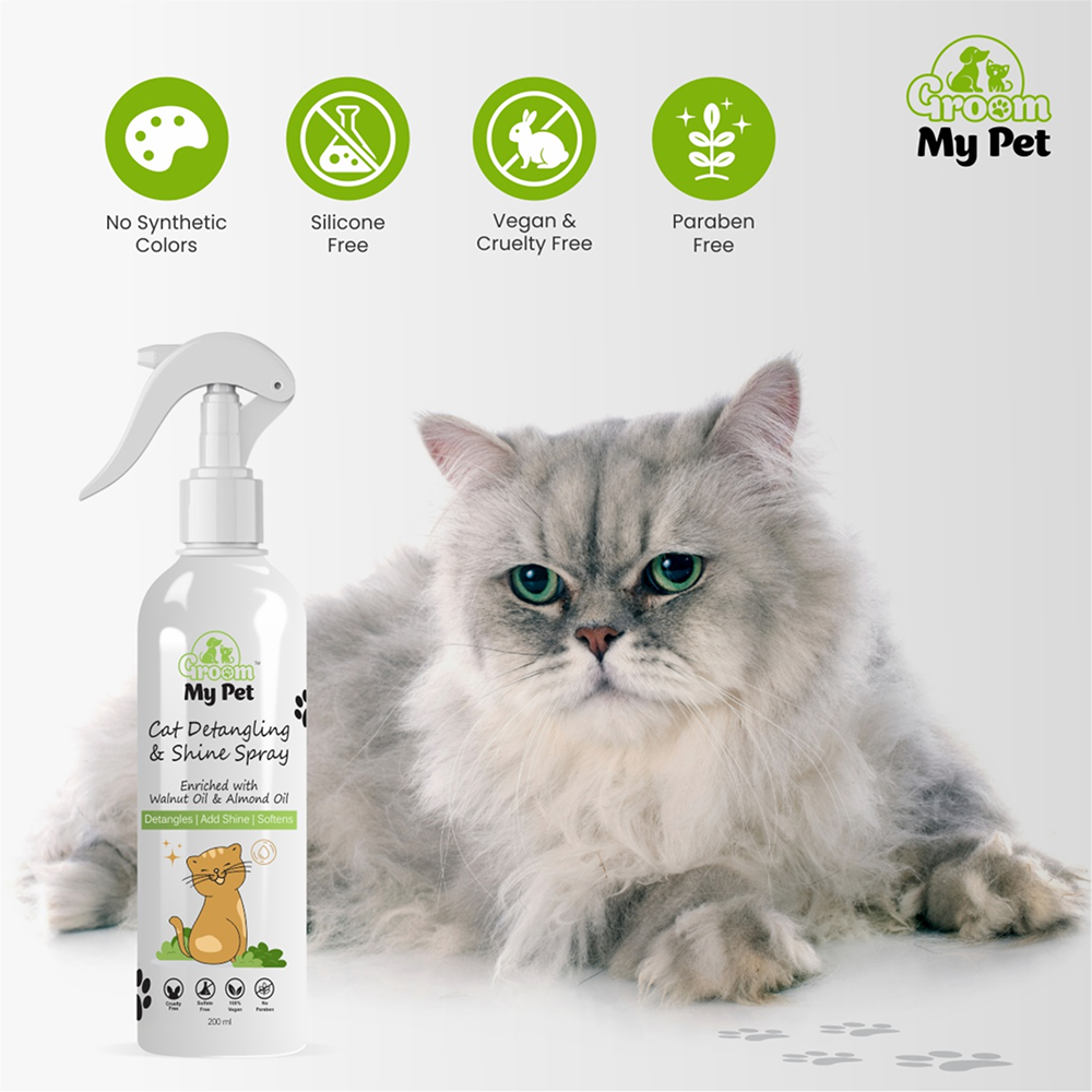 Groom My Pet Detangling and Shine Spray for Cats image 3