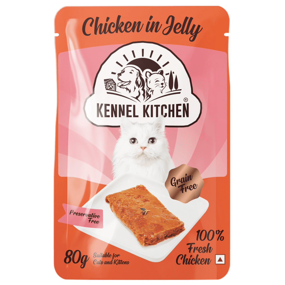 Kennel Kitchen Chicken in Jelly Kitten & Adult Wet Cat Food