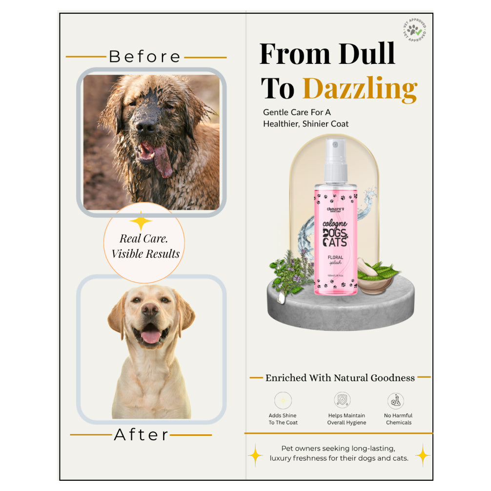 Dr. Chelsea's Floral Splash Cologne for Dogs and Cats image 7