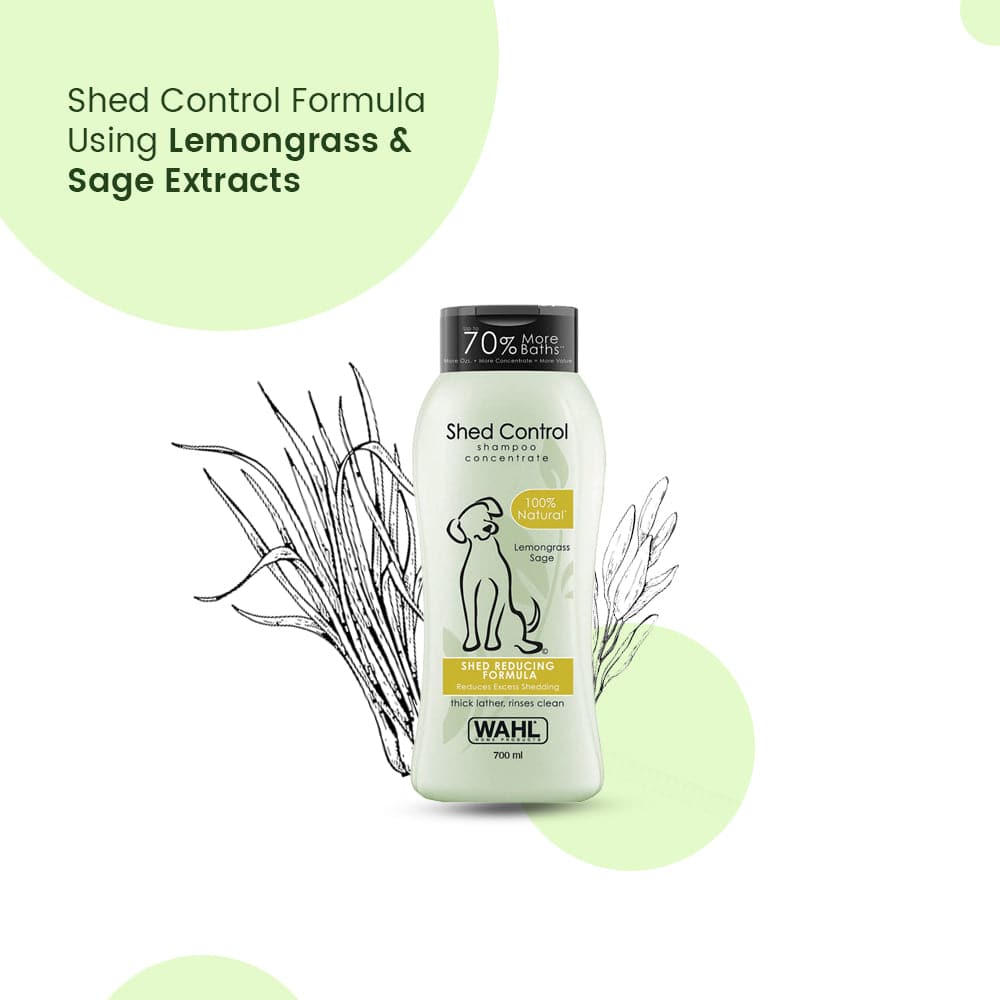 Wahl Shed Control Shampoo for Dogs (Lemongrass & Sage) image 4