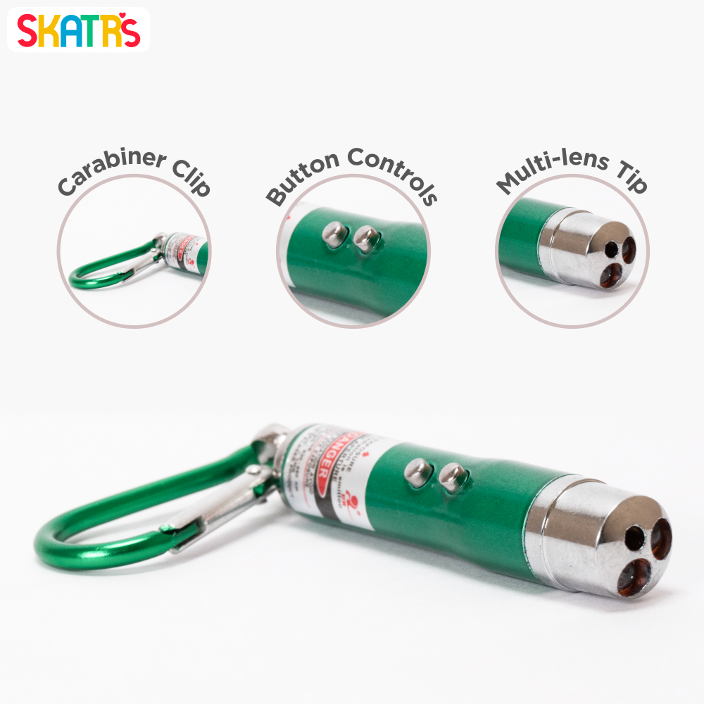 Skatrs Laser Light Toy for Cat (Green) image 2