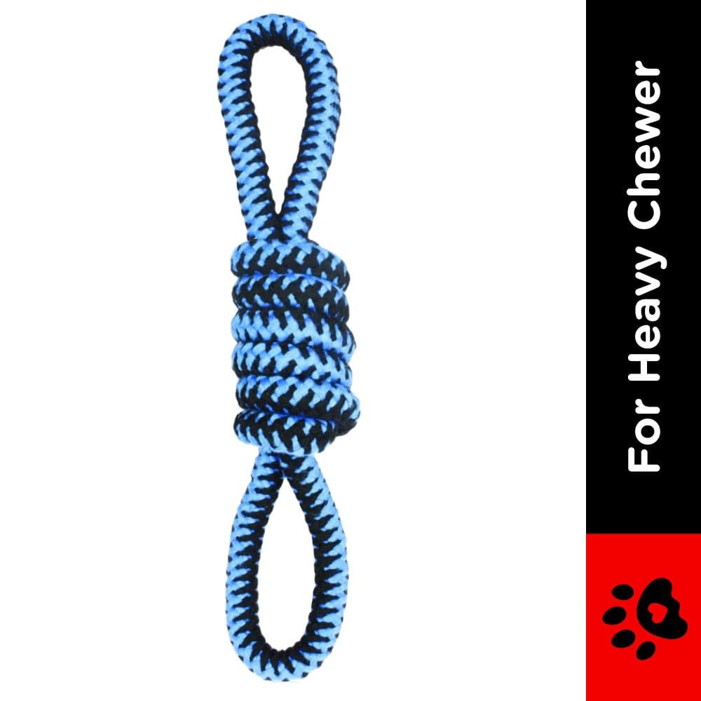 M Pets Twist Node Toy for Dogs (Blue) image 2