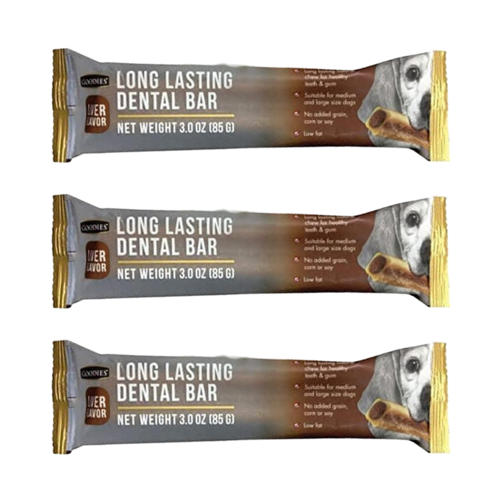 Goodies Long Lasting Dental Bar Liver Dog Treats image 5