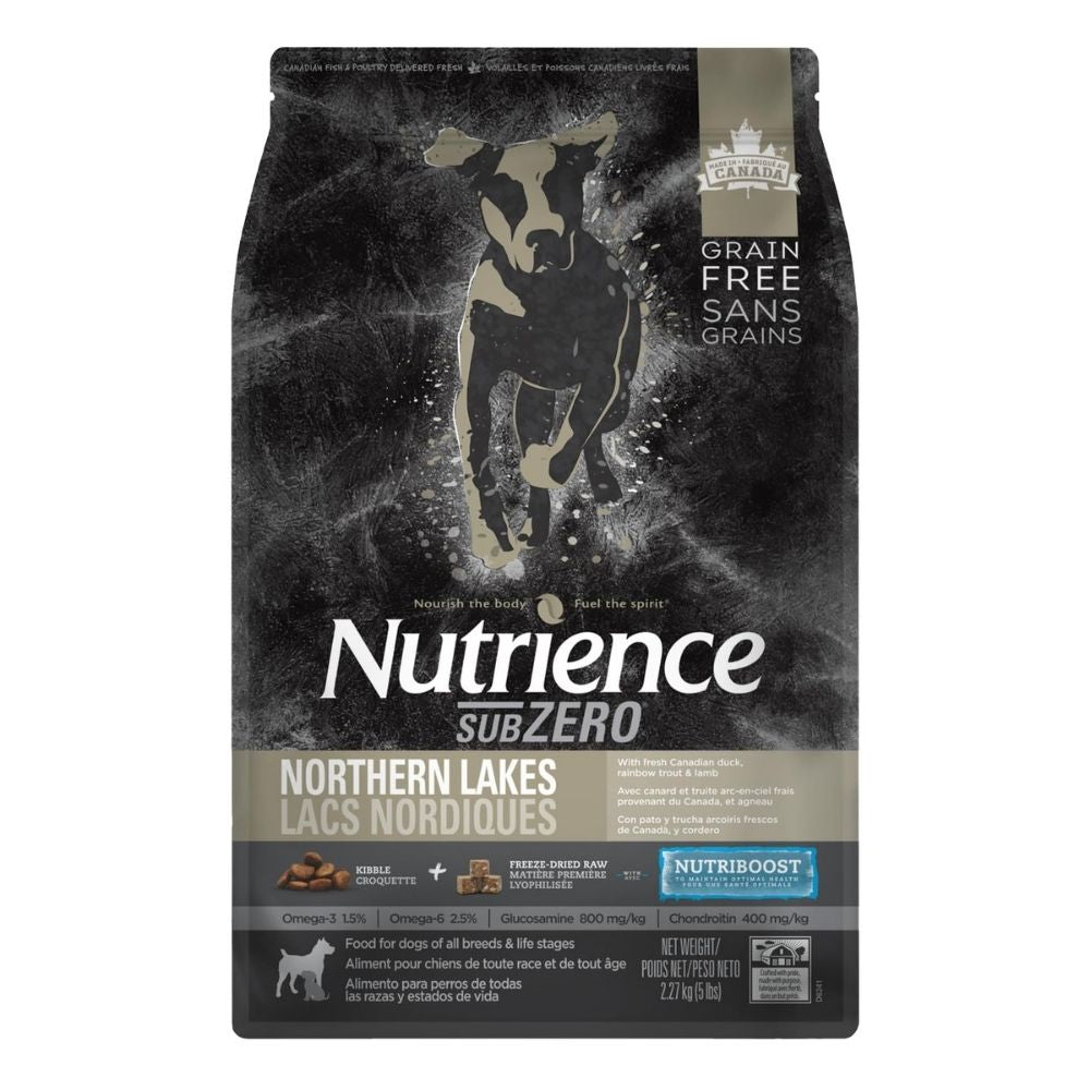 Nutrience SubZero Northern Lakes Fish and Duck Flavoured Dog Dry Food