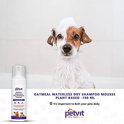 Petvit Oatmeal Waterless Shampoo for Dogs and Cats image 8
