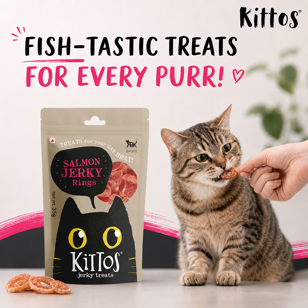 Kittos Purr Fect Salmon Rings Cat Treats image 3