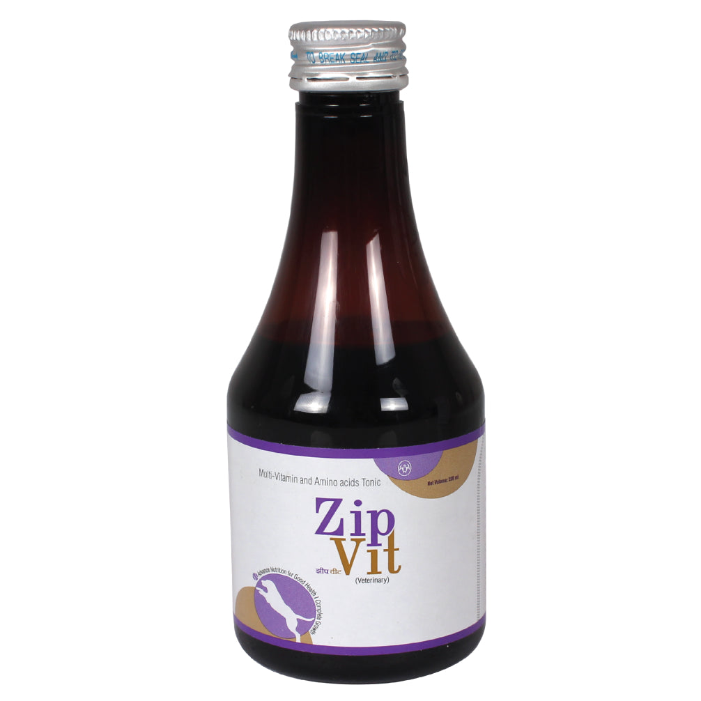 Intas Zipvit Multi Vitamin Supplement for Dogs and Cats  (200ml) image 4