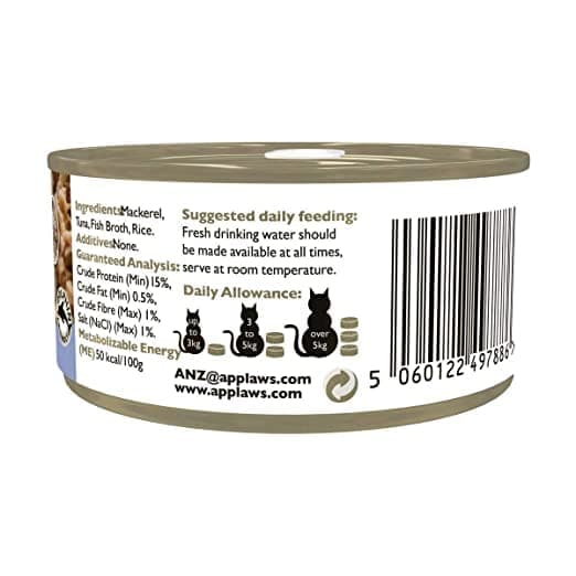 Applaws Ocean Fish Tinned Cat Wet Food (156g) image 2