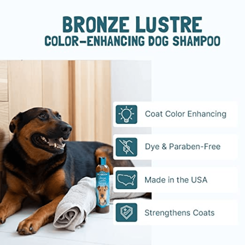 Bio Groom Bronze Lustre Color Enhancer Shampoo For Dogs image 5