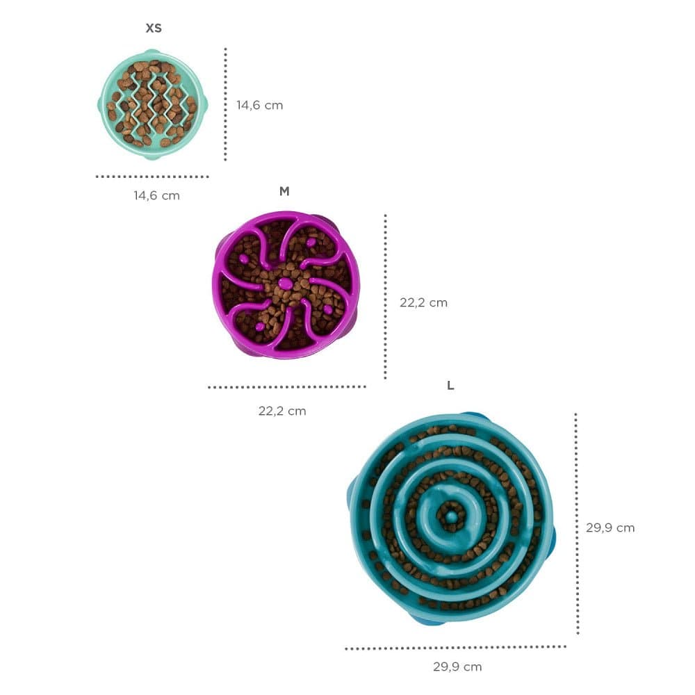 Outward Hound Fun/Slow Feeder for Dogs (Purple) image 6