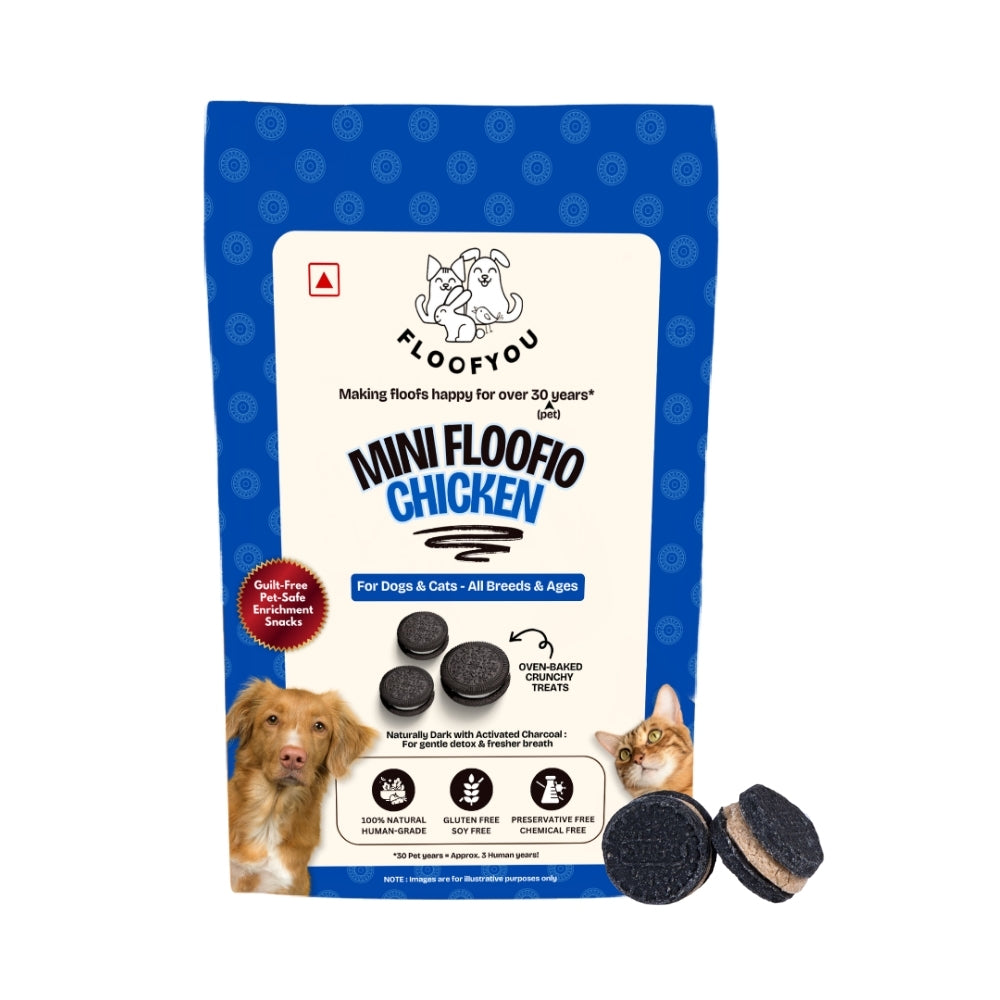 Floofyou Mini Floofio Chicken Oven Baked Cookie Dog Treats