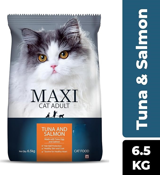 Maxi Adult Tuna & Salmon Adult Dry Cat Food image 1