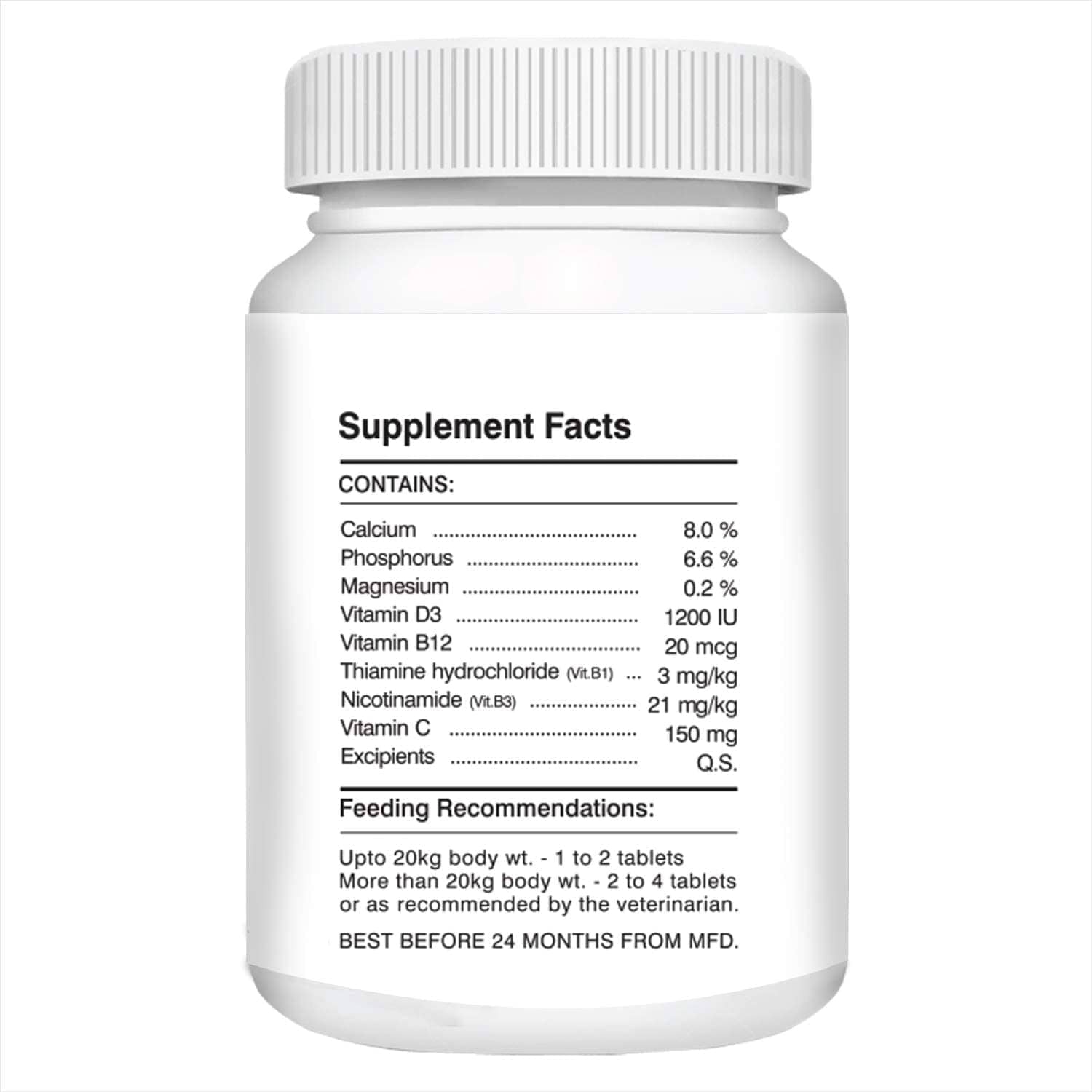 Drools Absolute Vitamin and Absolute Calcium Supplement Tablets for Dogs Combo image 10