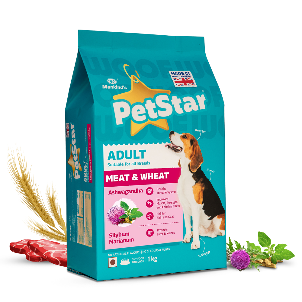 Mankind Petstar Meat and Wheat Adult Dog Dry Food
